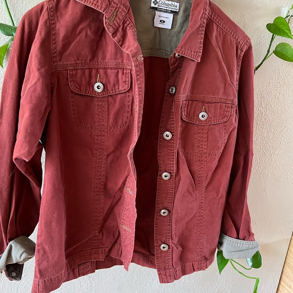 Vintage rust Button up - Picture 5 of 6